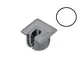 Эксцентрик SYSTEM 6 Wedgefix screw-in 16 мм, белый арт.006619-877-001