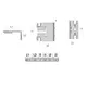 Уголок соединительный для задней стенки, цинк арт.FM20FZ - 55