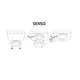 Светильник LED SENSO 2,5W 12VDC 4000K, провод 2 м, алюминий арт.SENSO-AL-40K-01 - 48
