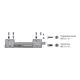 Выдвижной ящик с тонкой стенкой Titus Tekform slimline DW182 450 мм, цвет белый. Арт: 655-8H45-150-00 - 91