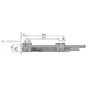 Выдвижной ящик с тонкой стенкой Titus Tekform slimline DW145 500 мм, цвет антрацит. Арт: 655-8G50-185-00 - 3