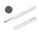 Толкатель Push Latch S3, в корпусе с планкой, антрацит арт.915-9277-383-00
