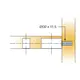 Дюбель мебельный Titus System 6 Quickfit-Expando темно-серый 5x11,5 мм. арт. 006576-880-001 - 1
