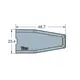 Заглушка к эксцентрику SYSTEM 6 Outrigger, никель арт.006598-847-001 - 1