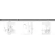 Боковые стенки ящика для направляющих CUBO, 550 мм, h=88 мм, антрацит арт.681-1550-7012