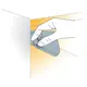 Демпфер мебельный угловой Glissando CR (серый) арт.972-0X19-380-00 Titus - 4