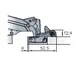 Демпфер петли TeraBlack Glissando TL 170 арт.951-0F15-961-00 - 5
