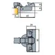 Петля B-type i3 с доводчиком Glissando угловая 45 110/48/18 мм арт.242-0H49-650-00 - 7