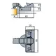 Петля B-type i3 с доводчиком Glissando угловая 45 110/48/9 мм арт.242-0D14-650-00 - 6
