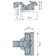 Петля 120/45/9 T-type Glissando с доводчиком установка без инструментов PressTo арт.701-0CT6-054 - 2