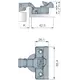 Петля 120/45/17 T-type Glissando с доводчиком установка без инструментов PressTo арт.701-0DT6-054 - 2