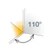 Петля мебельная Titus S-Type 90 градусов 110/52/0 мм с винтом 6,3 х 13 мм. арт.248-0N49-050-ST - 2