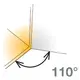 Петля 110/45/0 T-type Glissando с доводчиком установка без инструментов PressTo арт.701-0AT6-054 - 6