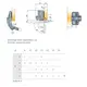 Петля T-type-i 170/48/5 мм с cистемой ускоренной сборки Easy-fix арт.701-0FS4-054-00 - 5