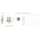Петля T-type 110/45/9 мм Touch Opening арт.704-0595-054-00 - 5