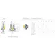 Петля T-type 110/48/9 мм Touch Opening с cистемой Easy-fix арт.704-0697-054-00 - 5