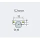 Петля S-type i3 с доводчиком Glissando 110/52/9 мм арт.242-0978-054-00 - 8