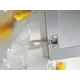 Петля Clip top Blumotion стандартная петля 110°, накладная, чашка петли: на шурупы, никель арт.71B3550 - 2