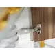 Петля Clip top Blumotion стандартная петля 110°, накладная, чашка петли: на шурупы, никель арт.71B3550 - 3