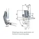 Петля T-type TeraBlack 170/45/0 арт.702-0EK0-956-00 - 5