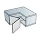 Петля T-type TeraBlack для складных фасадов 70/45 мм арт.721-0PK0-961-00 - 4