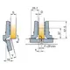 Петля мебельная Titus S-Type Plus PUSH 90 градусов 110/45/9 мм. арт.915-0007-050-0X - 5
