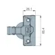 Петля T-type Glissando 110/45/0 мм арт.701-0AT0-054-00 - 6