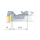 Петля мебельная Titus S-Type-i 90 градусов 110/45/9 мм. арт.954-0230-050-ST - 7
