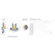 Петля мебельная Titus T-Type Glissando 90 градусов с доводчиком и винтами 110/48/9 мм. арт.701-0CS2-650-00 - 5
