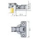 Петля T-type 110/45/17 мм Touch Opening арт.704-0662-054-00 - 2
