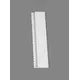 5012.90.20071 Средняя секция рамки для закрывания выреза сифона Banio Ninka, белый - 2