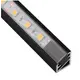 PROFIL-MN-3LM-TR-1C Профиль для LED ленты PROFIL TRI-LINE MINI 1 м черный, прозрачный рассеиватель