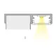 PROFIL-FLOORLINE-OP-2M-W Профиль для LED ленты PROFIL FLOOR LINE 2 м, алюм, молочный рассеиватель - 4
