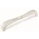 Ручка-скоба FS-190 128 серебро прованс 9003 белый матовый (ТЗ)