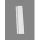 5012.90.20171 Средняя секция рамки для закрывания выреза сифона Banio Ninka, светло-серый - 1